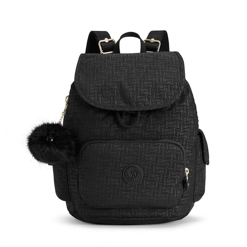 

Городской рюкзак Kipling CITY PACK S Black Pylon Emb 13л