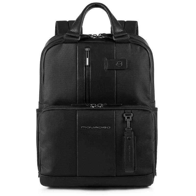 

Городской рюкзак Piquadro BRIEF Black с отд. д/ноут 15.6"/iPad Air/Pro+брелок CONNEQU