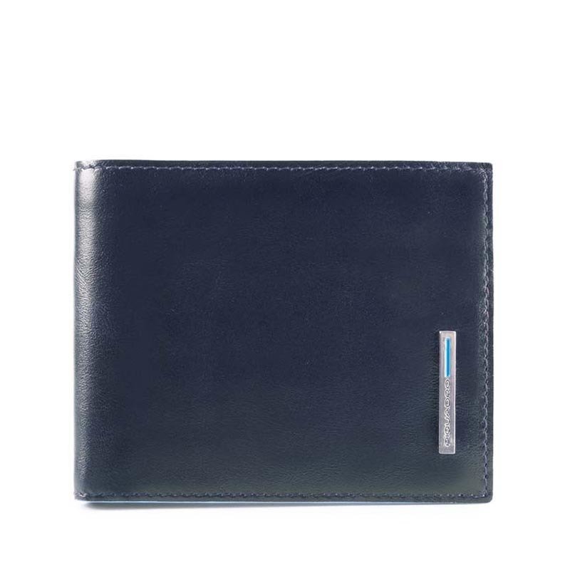 

Портмоне кожаное Piquadro Blue Square N.Blue с отдел. для монет с RFID защитой