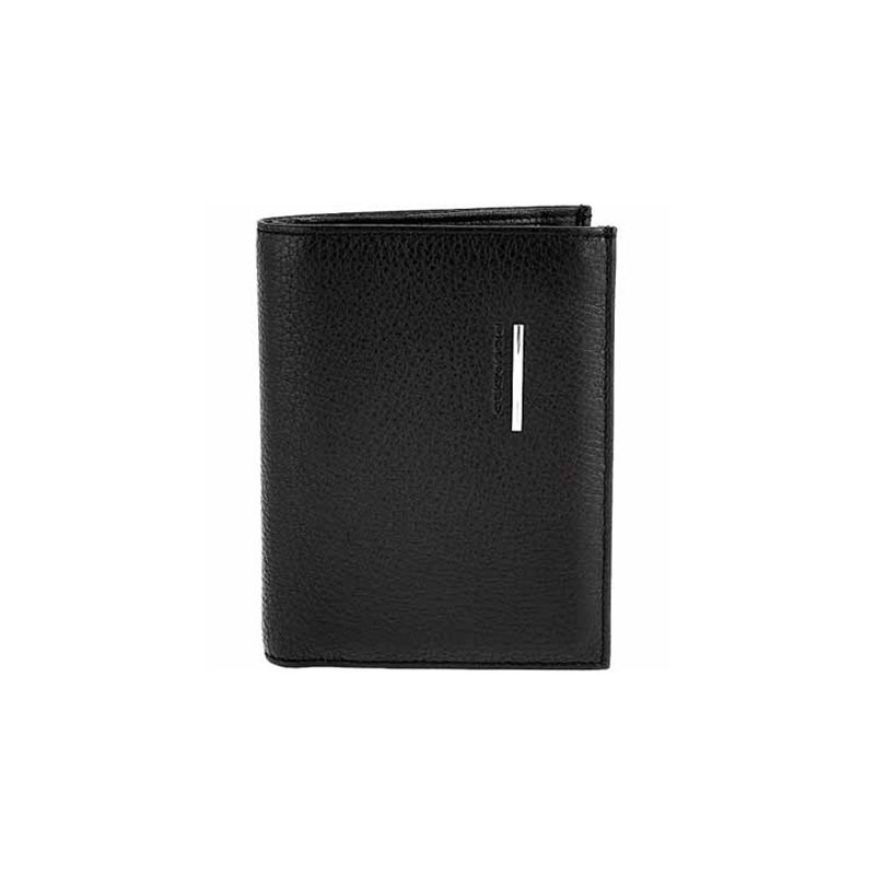 

Портмоне Piquadro MODUS Black верт. с отдел. д/док.