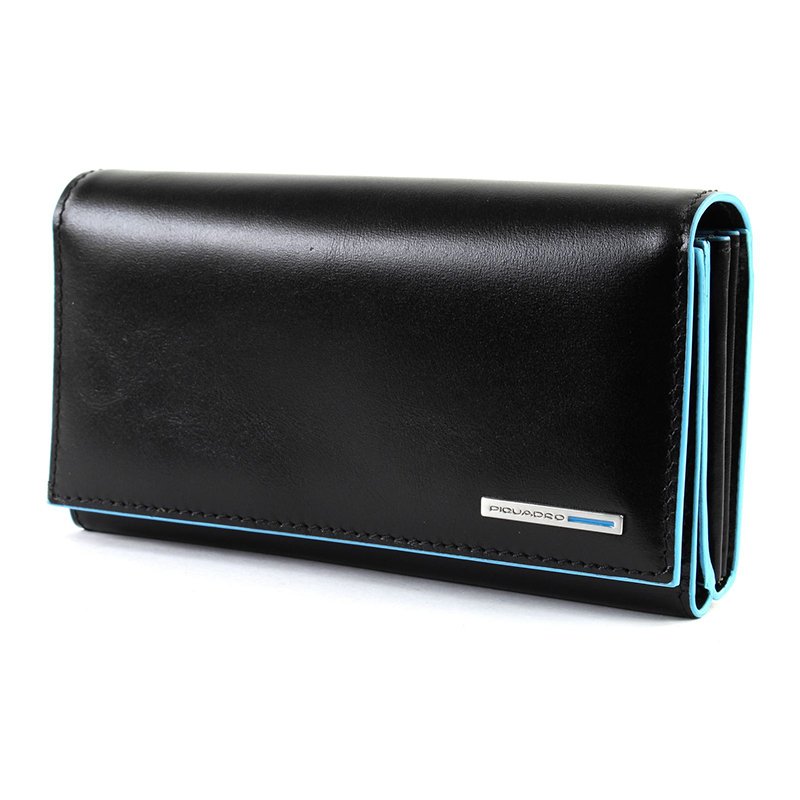 

Портмоне Piquadro BL SQUARE Black с 3 отдел. и RFID защитой
