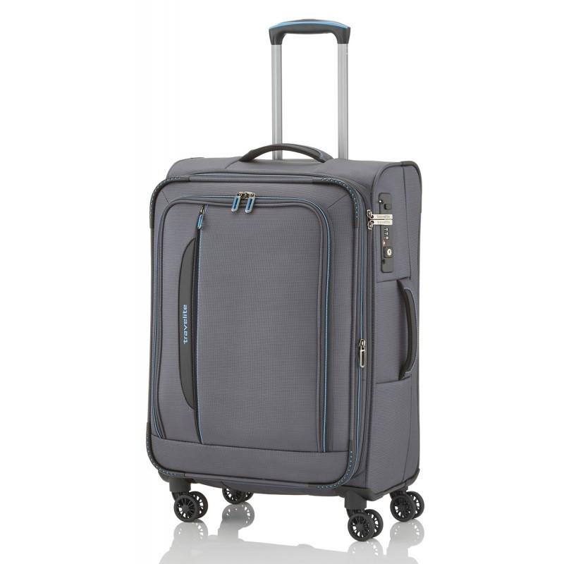 

Чемодан Travelite CROSSLITE M+ 69/80 л Anthracite (TL089548-04)