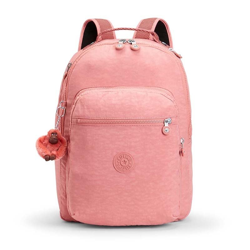 

Городской рюкзак Kipling CLAS SEOUL Dream Pink с отд. д/ноутбука 25л