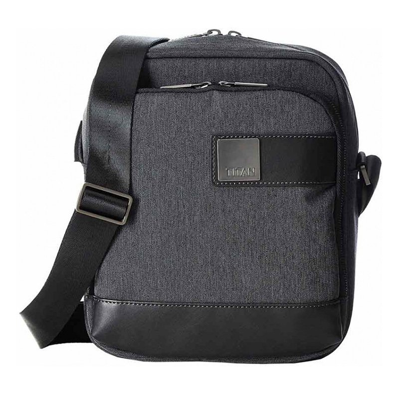 

Мужская наплечная сумка Titan POWER PACK Mixed Grey 5л (Ti379703-04)