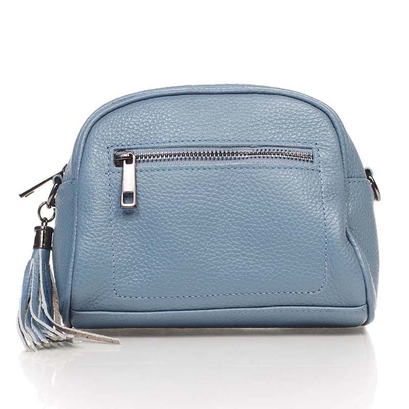 

Клатч кожаный Italian bags Голубой