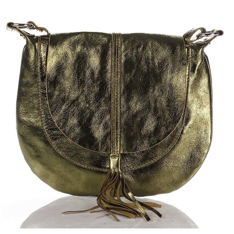 

Женская кожаная сумка Italian bags Зеленый