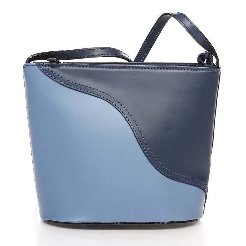 

Женская кожаная сумка Italian bags Синий