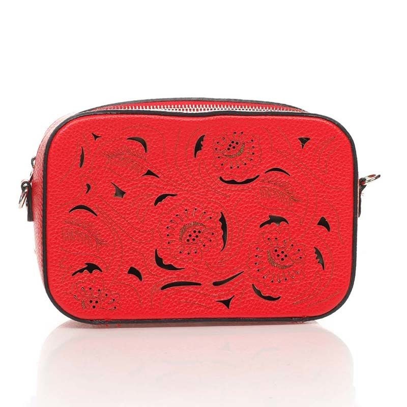 

Кожаный клатч Italian bags Красный
