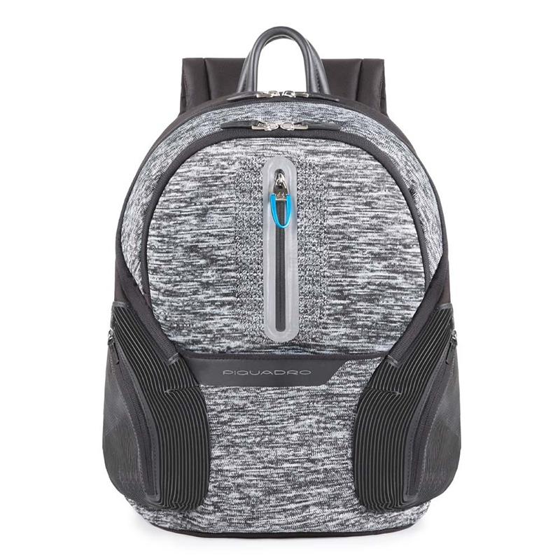 

Городской рюкзак Piquadro COLEOS37 Grey с USB/microUSB и чехлом