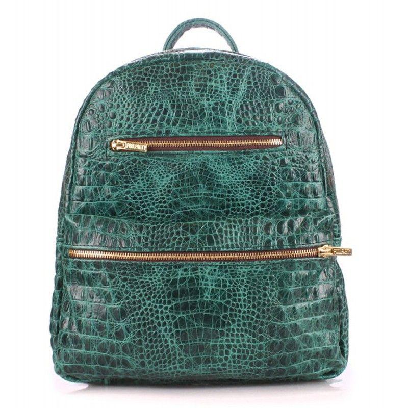 

Городской рюкзак POOLPARTY Mini 6 л (mini-bckpck-leather-croco-green)