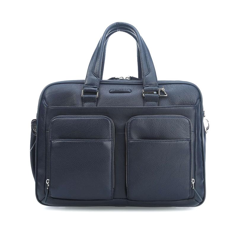 

Мужская сумка Piquadro MODUS Blue расшир. двуручн. с отдел. д/ноутбука15"