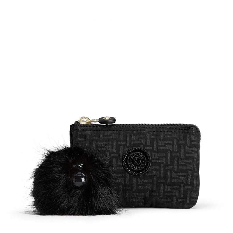 

Портмоне на молнии Kipling CREATIVITY S Black Pylon Emb