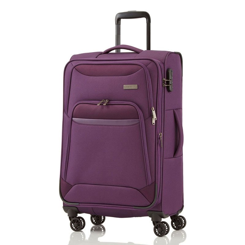 

Чемодан на 4 колесах Travelite KENDO Purple L exp. 84/97л + Сумка 19л (TL090349-19)