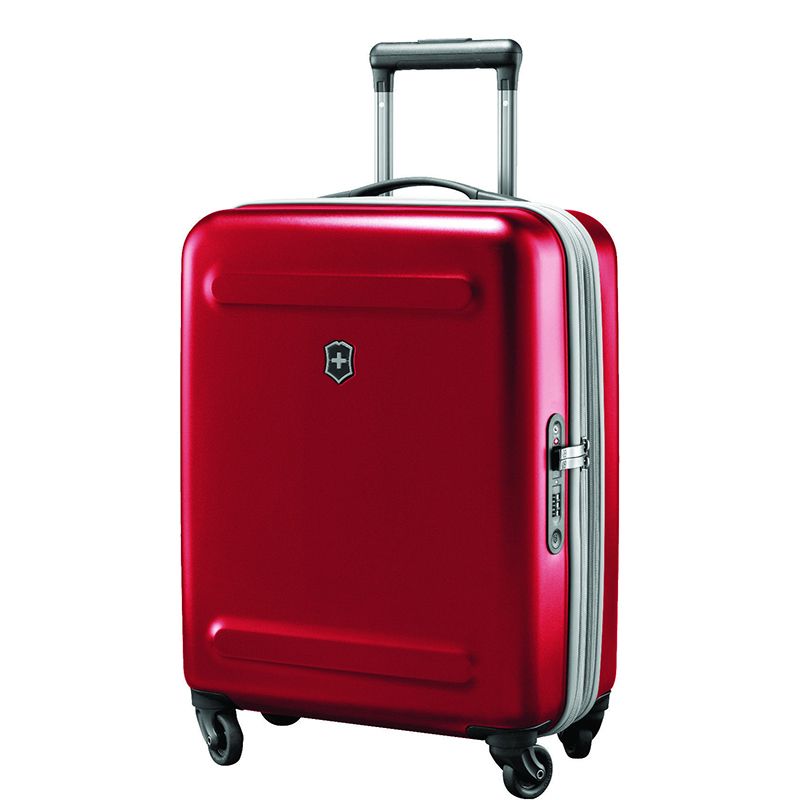 

Чемодан на 4 колесах Victorinox Travel ETHERIUS Red S Large сер. молния 46/52л (Vt601381)