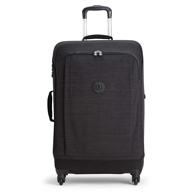 

Чемодан Kipling SUPER HYBRID M Dazz Black C на 4 колесах 69л (K16012_M47)
