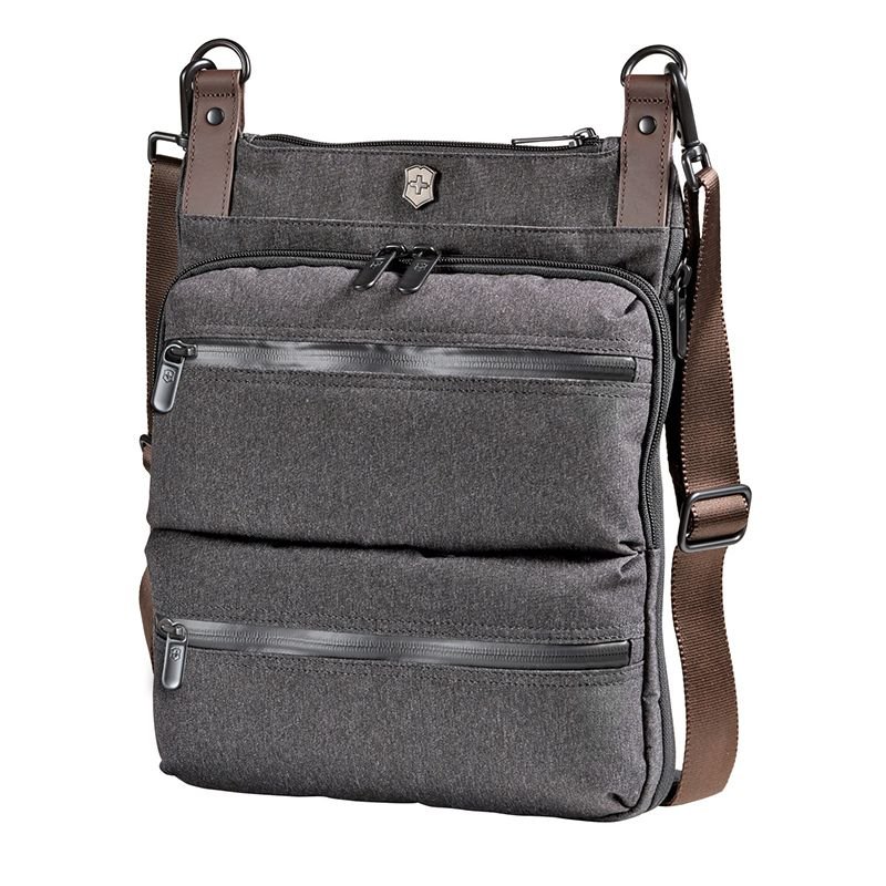 

Мужская сумка Victorinox Travel ARCHITECTURE URBAN Wilson Grey-Brown с отдел. д/iPad 5л