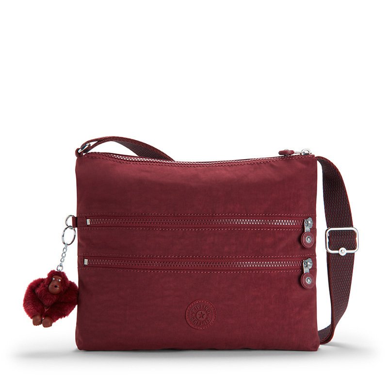 

Женская наплечная сумка Kipling ALVAR Burnt Carmine C