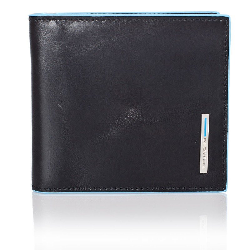 

Портмоне Piquadro BL SQUARE Black с зажимом д/банкнот