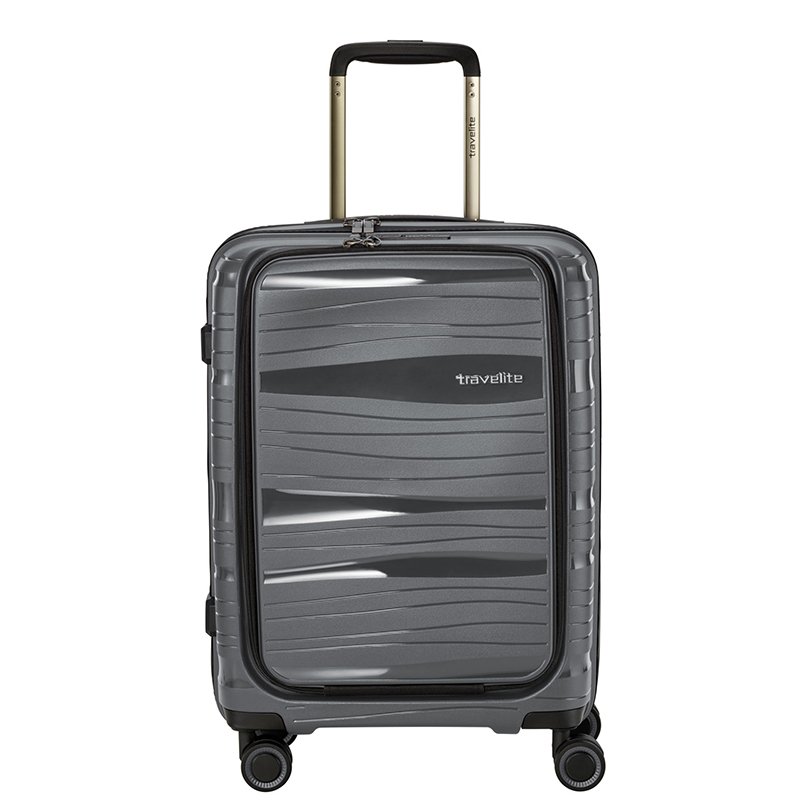 

Чемодан на 4 колесах Travelite MOTION Anthracite S с карманом д/ноутбука 43л (TL074946-04)