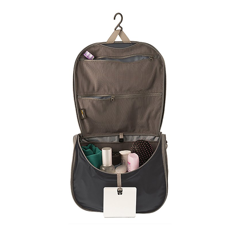 

Косметичка Sea to Summit TL Hanging Toiletry Bag L, Black/Grey (STS ATLHTBLBK)