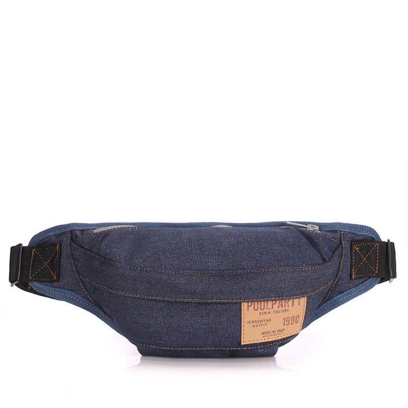 

Мужская сумка на пояс POOLPARTY (bumbag-jeans)