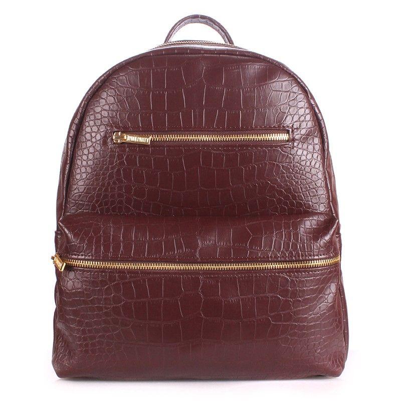 

Городской рюкзак POOLPARTY Mini 6 л (mini-bckpck-croco-brown)