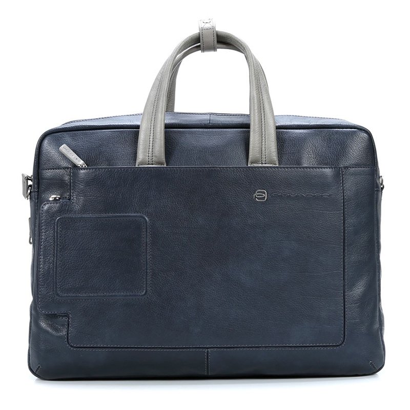 

Портфель Piquadro VIBE Blue-Grey с отдел. для iPad/iPad Air