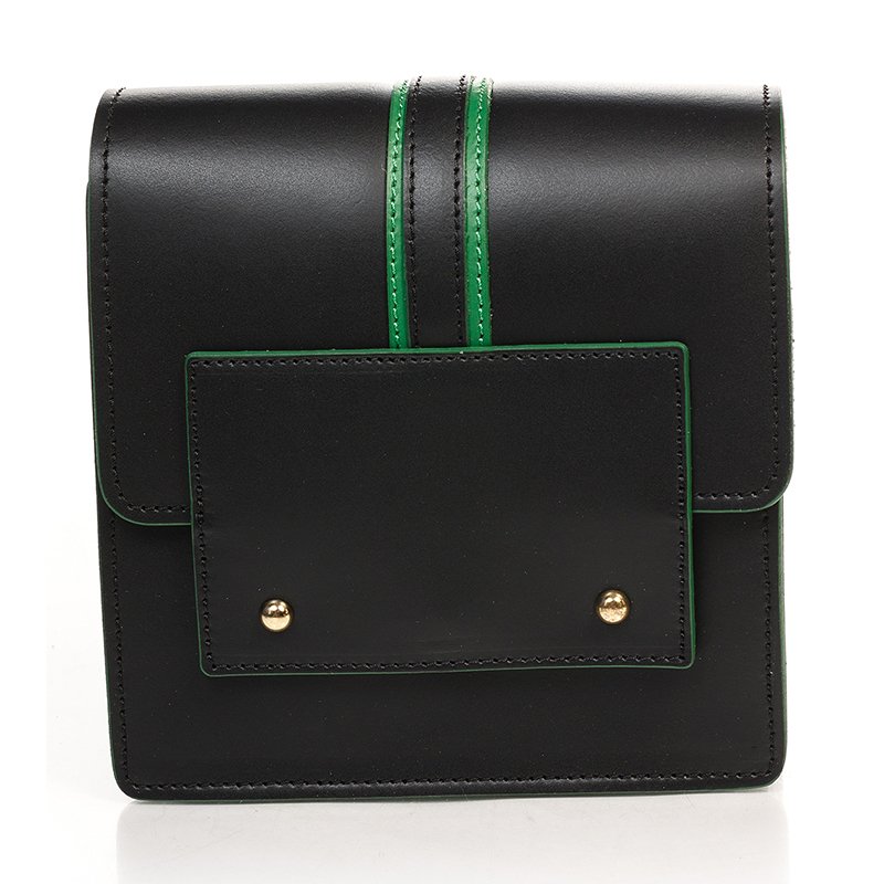 

Клатч кожаный Italian Bags Черный
