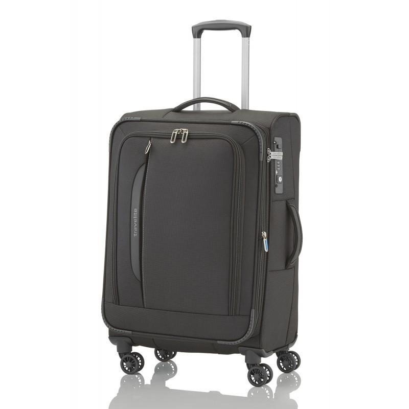 

Чемодан Travelite CROSSLITE M+ 69/80 л Black (TL089548-01)
