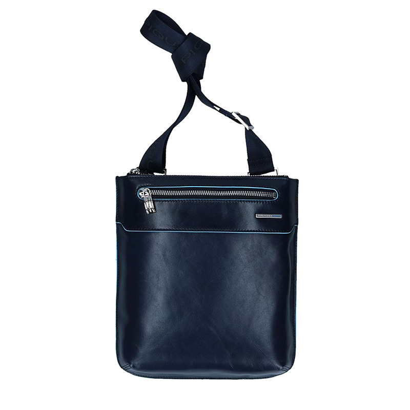 

Мужская сумка Piquadro BL SQUARE N.Blue с 1 отдел. на ремне