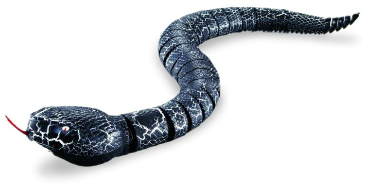 

Змея с пультом управления ZF Rattle snake Черная
