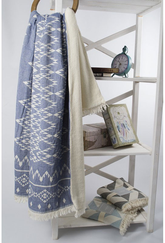 

Плед Barine Kilim 130х170 Denim (SVT-2000022193009)