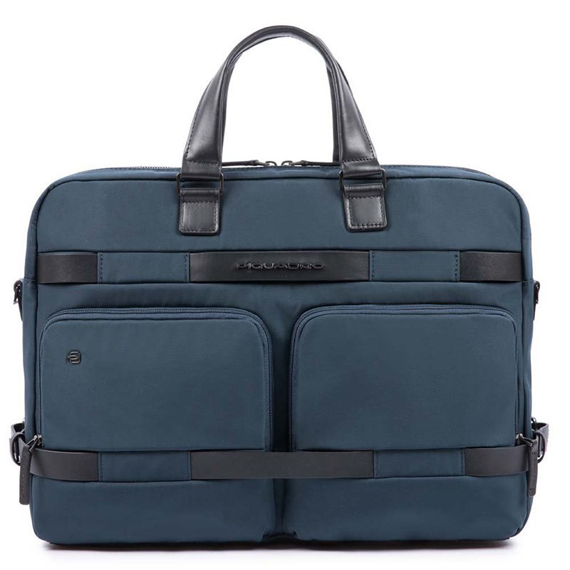 

Портфель Piquadro PIERRE Blue с отд. д/ноут 15.6"/iPad Air/Pro