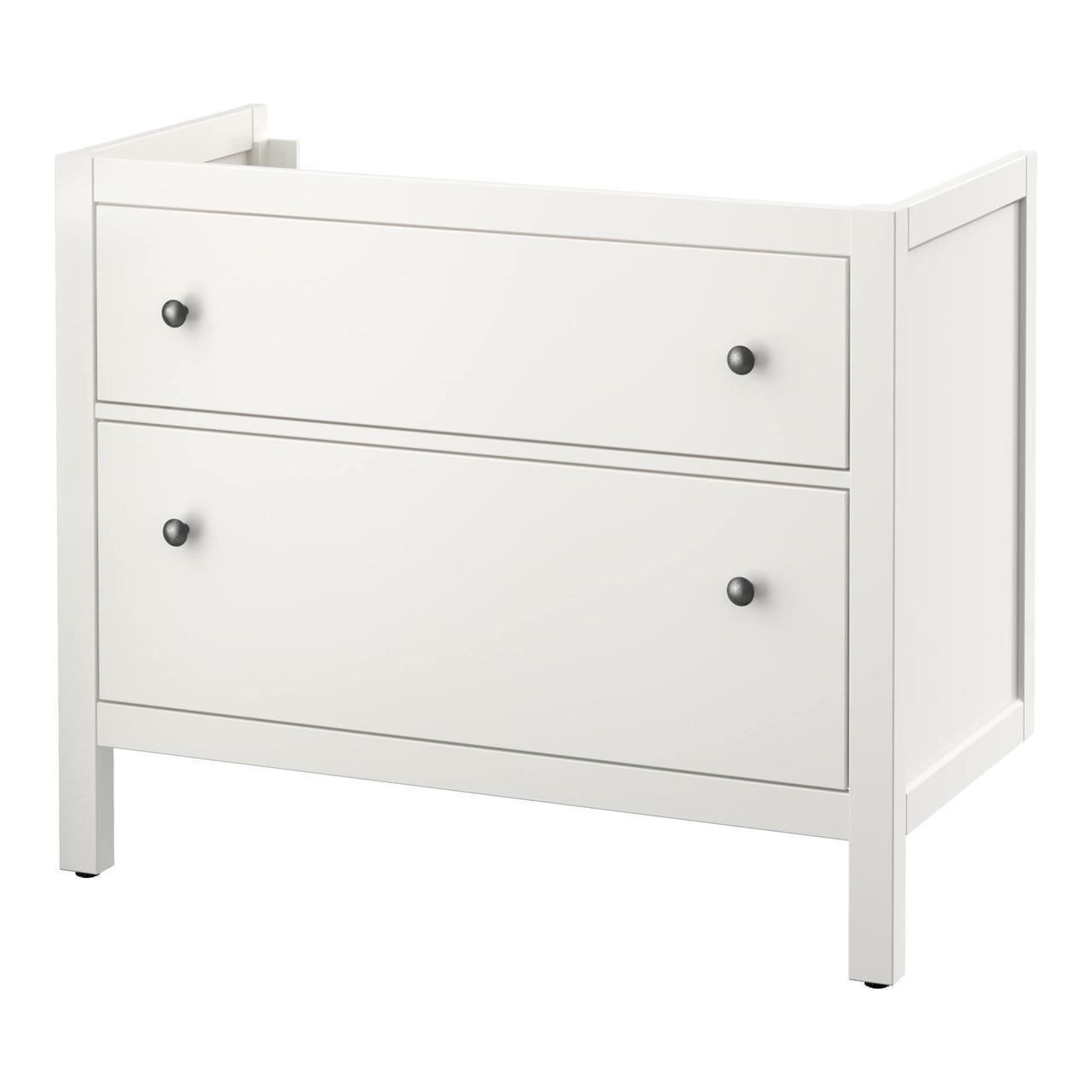 

Шкаф для раковины IKEA HEMNES 100x47x83 см Белый 902.176.65