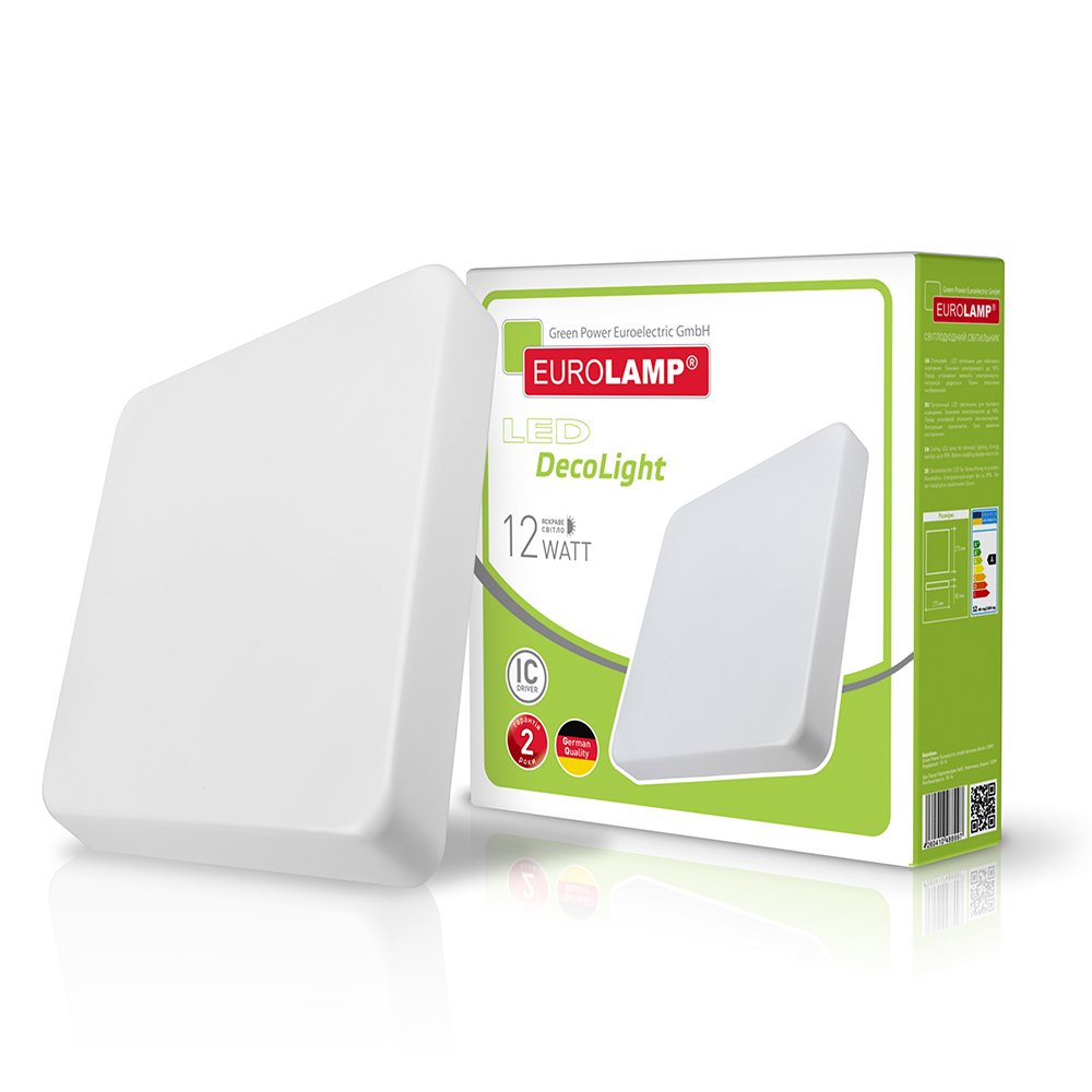 

Светодиодный (LED) светильник Eurolamp 12W 4000K (LED-NLS-12/4(F)new)
