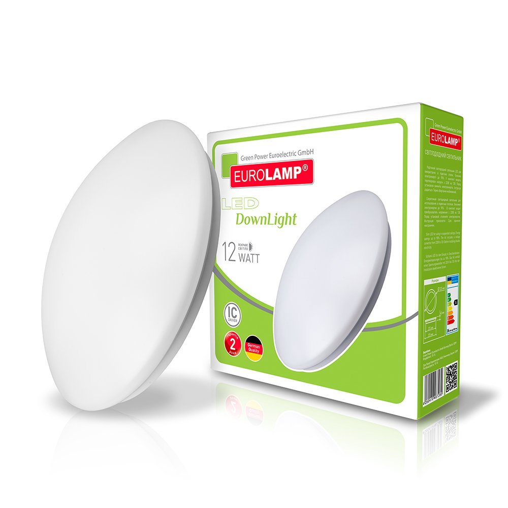 

Светодиодный (LED) светильник Eurolamp 12W 4000K (LED-NLR-12/4(F)new)