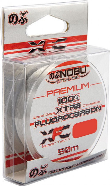 

Флюорокарбон прозрачный Lineaeffe FF NOBU XFC 0.280 мм 50 м FishTest-6.98 кг