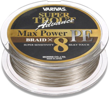 

Шнур для рыбалки Varivas Super Trout Advance Max Power 150 м 28.6lb/12.972 кг #1.5