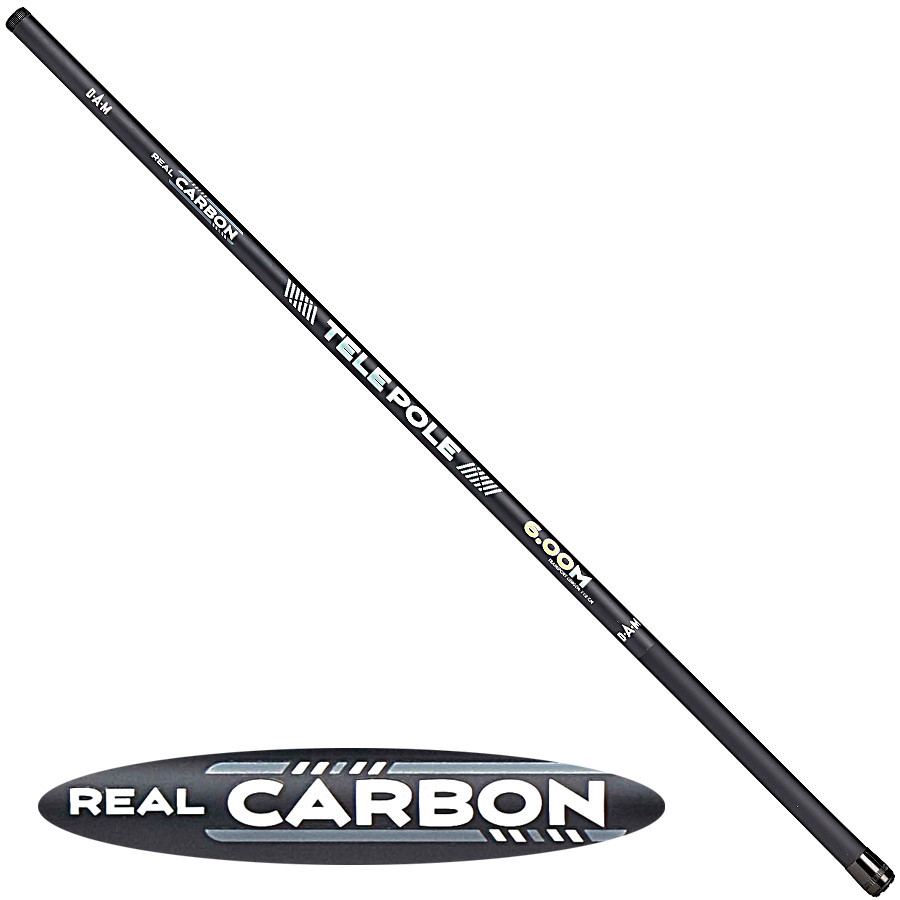 

Удочка DAM Real Carbon Tele Pole 5 м