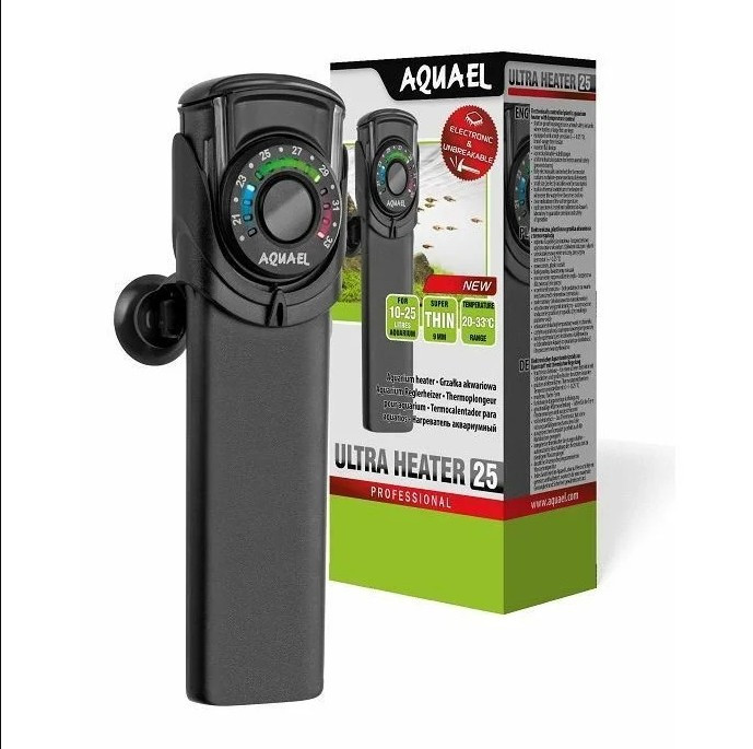 

Обогреватель AquaEl Ultra Heater 25 Вт для аквариума до 25 л (115511)