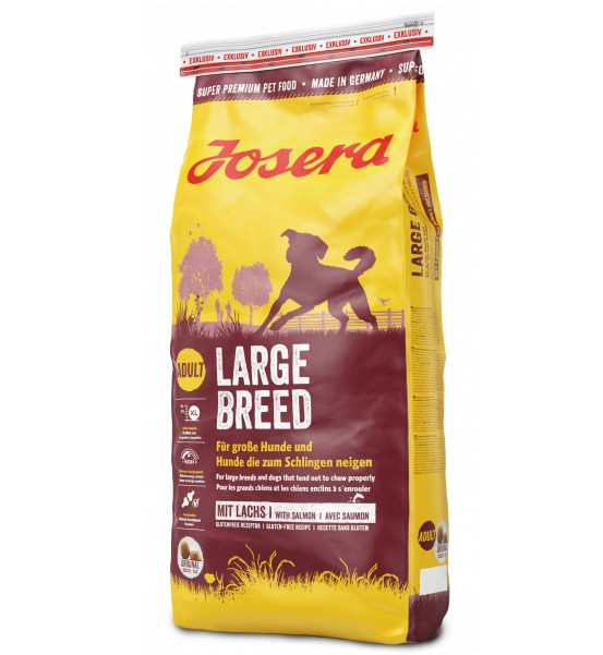 

Сухой корм Josera Large Breed для взрослых собак крупных пород, птица 15 кг