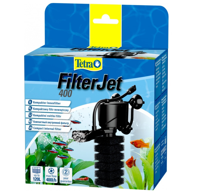 

Внутренний фильтр Tetra FilterJet 400 для аквариума до 120 л (287129)