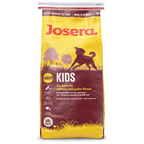 

Сухой корм Josera Kids для щенков средних и крупных пород, 15 кг