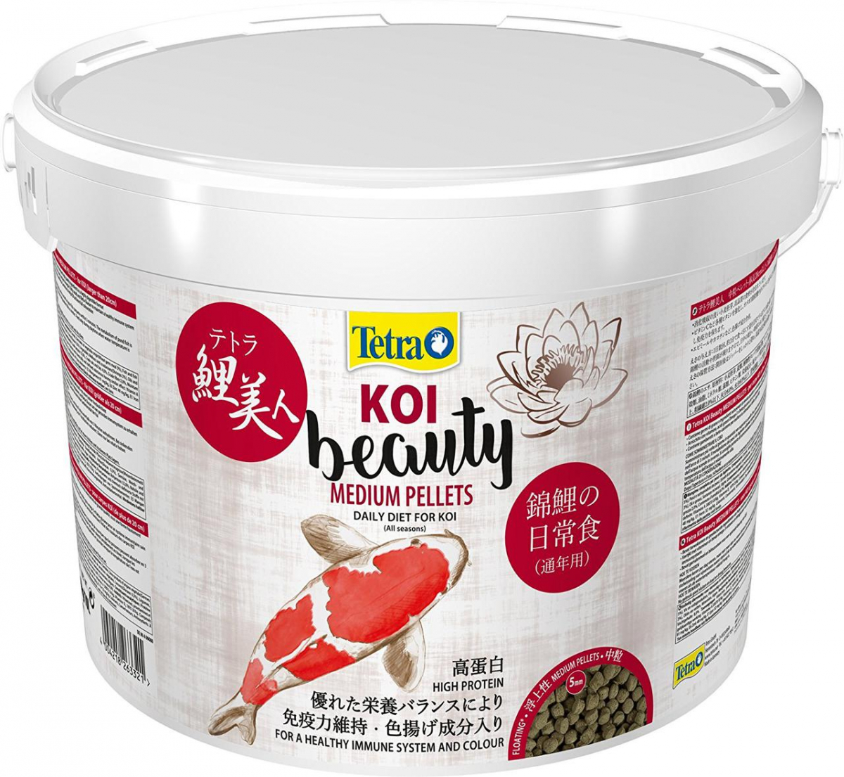 

Корм Tetra Koi Beauty Medium для прудовых рыб (карпов Кои) 10 л