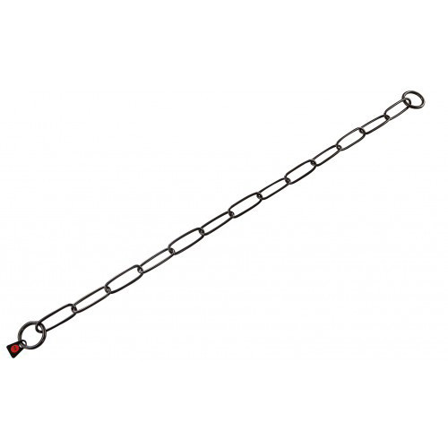 

Ошейник Sprenger Long Link для собак широкое звено 3 мм, черная сталь, 58 см