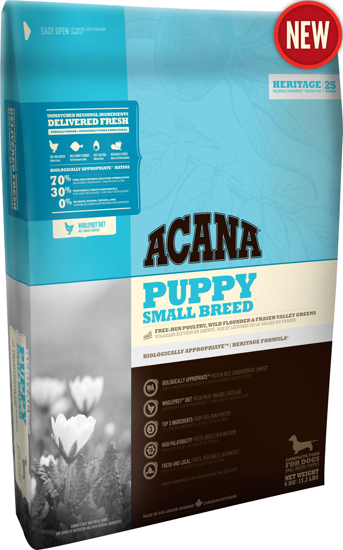 

Сухой корм Acana Puppy Small Breed (Акана) для щенков мелких пород 2 кг