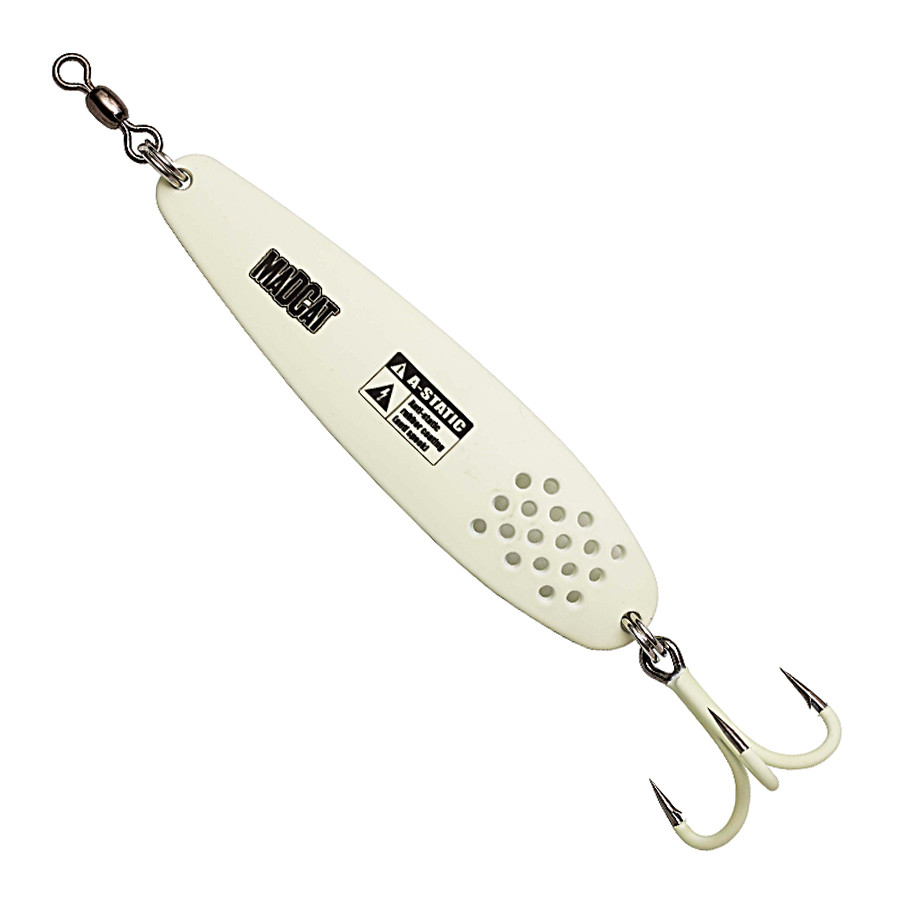 

Блесна-колебалка DAM MADCAT A-STATIC TURBINE SPOON 90гр GLOW-IN-THE-DARK