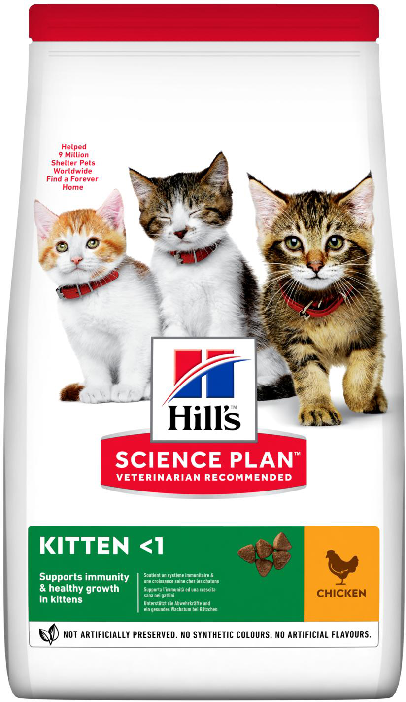 

Сухой корм для котят Hill's Science Plan c курицей 1.5 кг