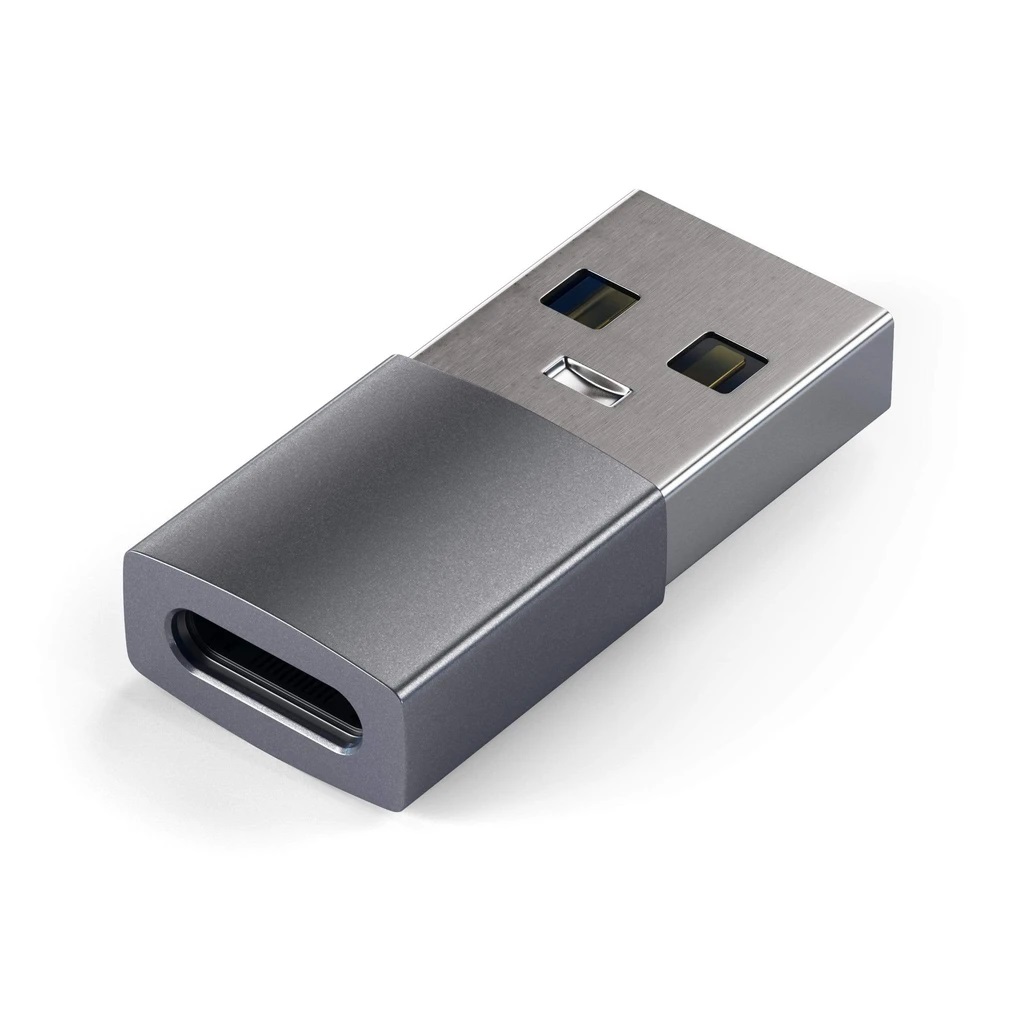 

Адаптер Satechi Type-A to Type-C Adapter Space Gray (ST-TAUCM)