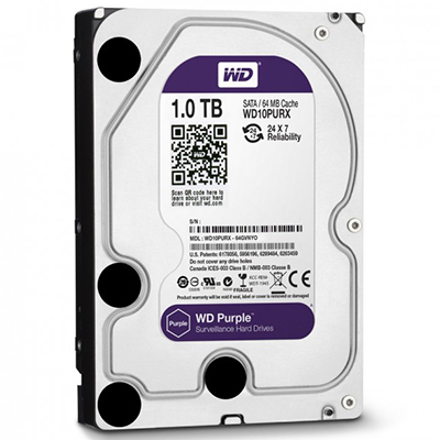

Жесткий диск Western Digital Purple 1TB WD10PURX (106936)